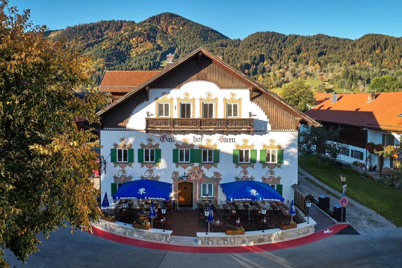 Ferienwohnungen Im Gasthof Stern Inklusive Koenigscard Unterammergau Kültér fotó